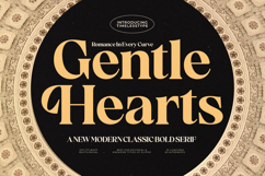 Gentle Hearts - Modern Classic Bold Serif Product Image 1