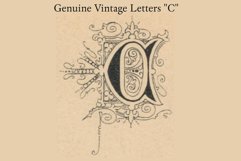 Genuine Vintage Letters &quot;C&quot; Product Image 6
