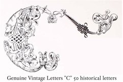 Genuine Vintage Letters &quot;C&quot; Product Image 8