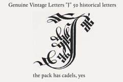 Genuine Vintage Letters "J" Product Image 11