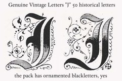 Genuine Vintage Letters "J" Product Image 12