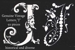 Genuine Vintage Letters "J" Product Image 3
