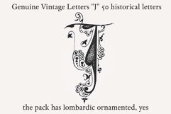 Genuine Vintage Letters "J" Product Image 1