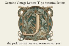 Genuine Vintage Letters "J" Product Image 9