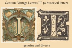 Genuine Vintage Letters "I" Product Image 3