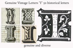 Genuine Vintage Letters "I" Product Image 4