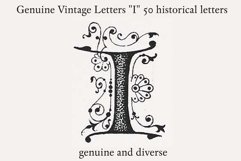 Genuine Vintage Letters "I" Product Image 1