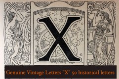 Genuine Vintage Letters "X" Product Image 3