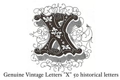 Genuine Vintage Letters "X" Product Image 1