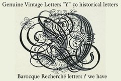 Genuine Vintage Letters &quot;Y&quot; Product Image 8