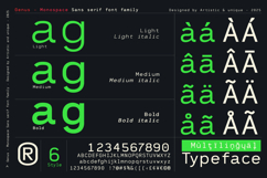 Genus - Monospace Sans Serif Font Family Product Image 4