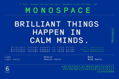 Genus - Monospace Sans Serif Font Family Product Image 9