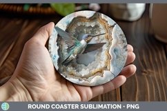 GorgeousGeode 3D Round Coaster design.