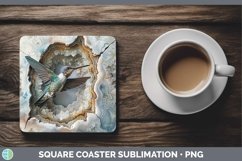 GorgeousGeode 3D Square Coaster design.