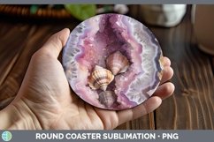 GorgeousGeode 3D Round Coaster design.