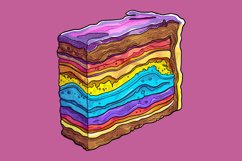 Geode cake layers Product Image 1