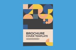 Geometric concept business brochure cover template Product Image 2