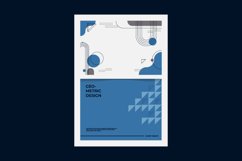 Geometric cover template design background style Product Image 1
