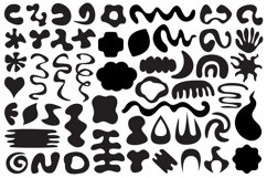 graphic, minimal, trendy, poster, pop, form, geometry, round, 80s, liquid, wave, shape, element, abstract, geometric, modern, design, vector, illustration, set, circle, memphis, black, template, hipster, fashion, simple, collection, fluid, splash, 90s,
