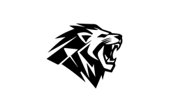 Geometric Lion Logo Design Product Image 1