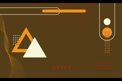 Geometric minimalist background for banner and poster art Product Image 2