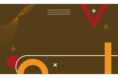 Geometric minimalist background for banner &amp; poster template Product Image 1