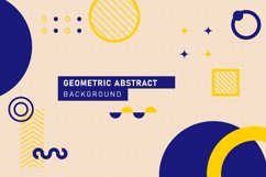 Geometric modern abstract template design background isolate Product Image 1