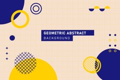 Geometric modern abstract template design background vector Product Image 2