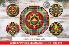 Wind Spinner Geometric Shapes Product Image 1