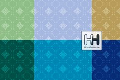 Geometric tile pattern, digital paper pack, 80 colors Product Image 3