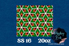 Geometric Triangles Christmas SS16 20oz Rhinestone Product Image 1