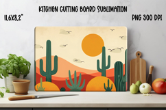 Abstract kitchen board | Geometric cutting glass board Product Image 1