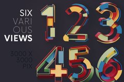 Geometry 3D Lettering Product Image 3