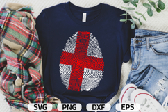 Georgia SVG | Georgia Flag Fingerprint | SVG PNG DXF EPS Product Image 1