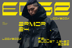 Geoska Sci-fi Display Font Product Image 3