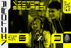 Geoska Sci-fi Display Font Product Image 9