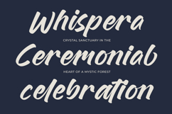 Geralty Retturn Bold Handwritten Font Type Product Image 3