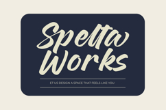 Geralty Retturn Bold Handwritten Font Type Product Image 6