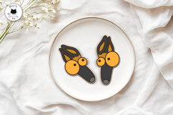 Funny Dog Stud Earrings Vol.2 | Dog Earrings Laser Cut Product Image 4