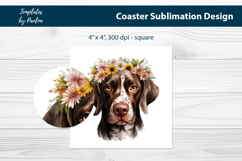 German Pointer Keychain design