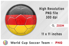 Germany National Team Soccer Ball. World Cup 2026 Product Image 1