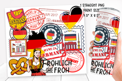 Country Travel Tumbler Wrap 20oz|Sublimation PNG. Product Image 2