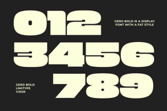 Gero - Bold Font Product Image 9