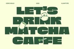 Gero - Bold Font Product Image 2