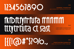 Gescobar Clean Modern Condensed / Tall logo font Product Image 12