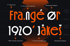 Gescobar Clean Modern Condensed / Tall logo font Product Image 8