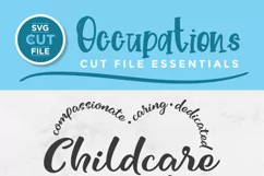 Express appreciation with this Childcare Provider SVG for coworker gifts. Design custom shirts and tote bags for a personal touch. Compatible with Cricut and Silhouette machines.
