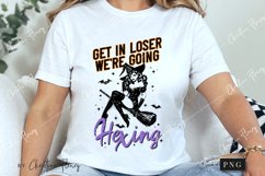 Get In Loser We're Going Hexing Witch PNG | Halloween PNG Product Image 3