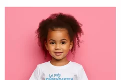 Cute First Day of School Kindergarten Shirt Sublimation png Product Image 2