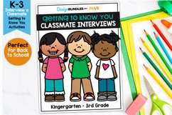 Get to Know You Back to School Scavenger Hunt & Interview Product Image 1